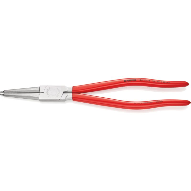 foto del prodotto knipex 44 13 j4 pinza per anelli di sicurezza per anelli di sicurezza interni a fori rivestiti in resina sintetica cromata 320 mm