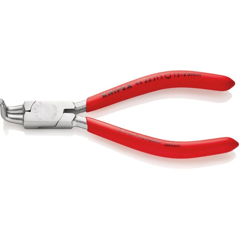 foto del prodotto knipex 44 23 j11 pinza per anelli di sicurezza per anelli di sicurezza interni a fori rivestiti in resina sintetica cromata 130 mm