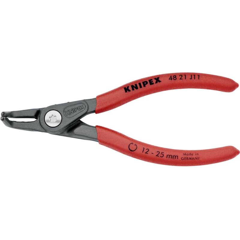foto del prodotto knipex 48 21 j11 pinza per anelli di sicurezza adatto per pinze per anelli anelli interni 12 25 mm forma della punta