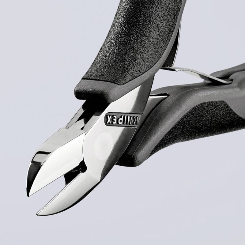 foto del prodotto knipex 77 02 77 02 115 esd esd tronchese laterale con sfaccettatura 115 mm