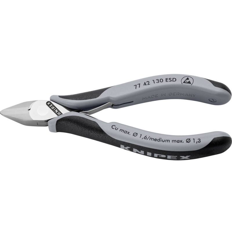 foto del prodotto knipex 77 42 130 esd esd tronchese laterale 130 mm