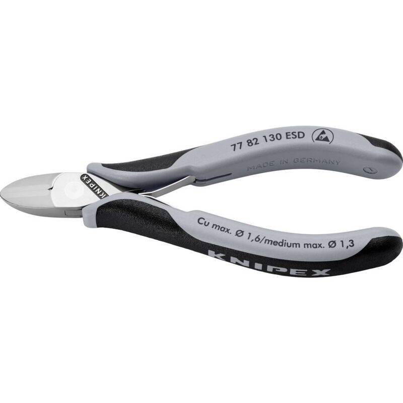 foto del prodotto knipex 77 82 130 esd esd tronchese laterale 130 mm