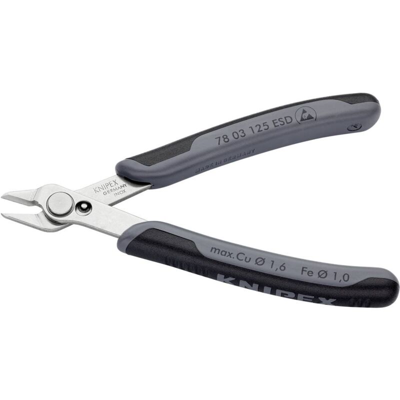 foto del prodotto knipex 78 03 125 esdsb tronchese laterale 125 mm 1 pz.