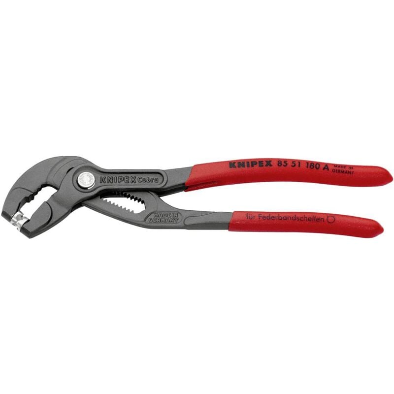 foto del prodotto knipex 85 51 180 a pinza per fascette elastiche 180 mm 1 pz.