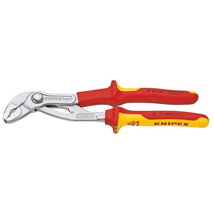 foto del prodotto knipex 87 26 250 pinza pinze a becco di pappagallo