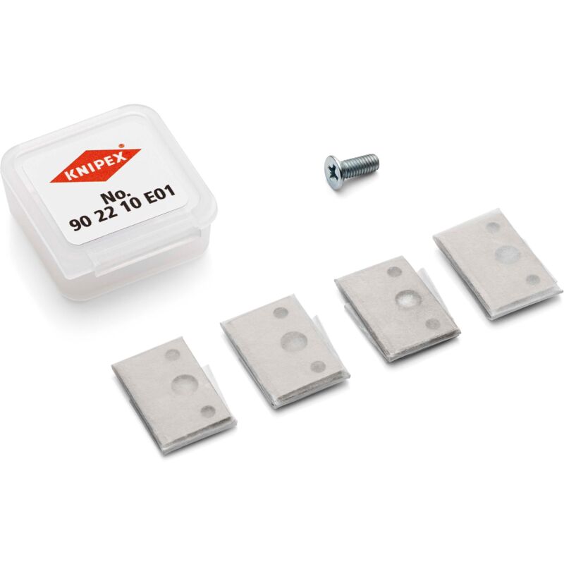 foto del prodotto knipex 90 22 10 e01 assortimento di 8 lame di ricambio per 90 22 10 bk