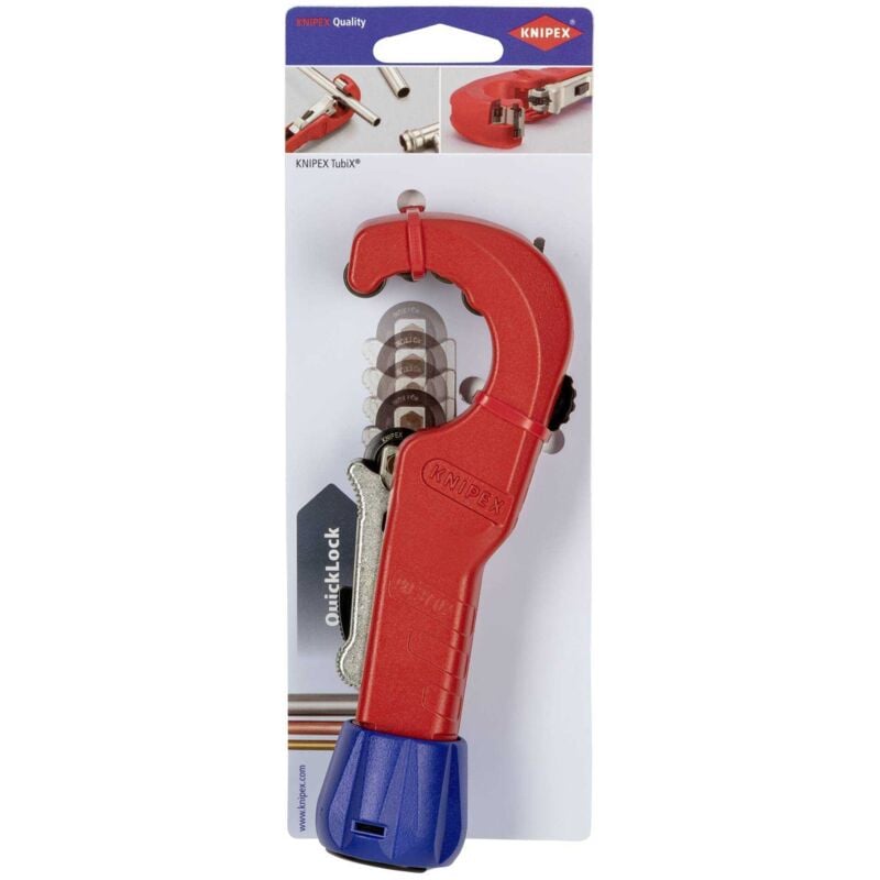 foto del prodotto knipex 90 31 02 sb tubix tagliatubi 180 mm confezione self service blister 