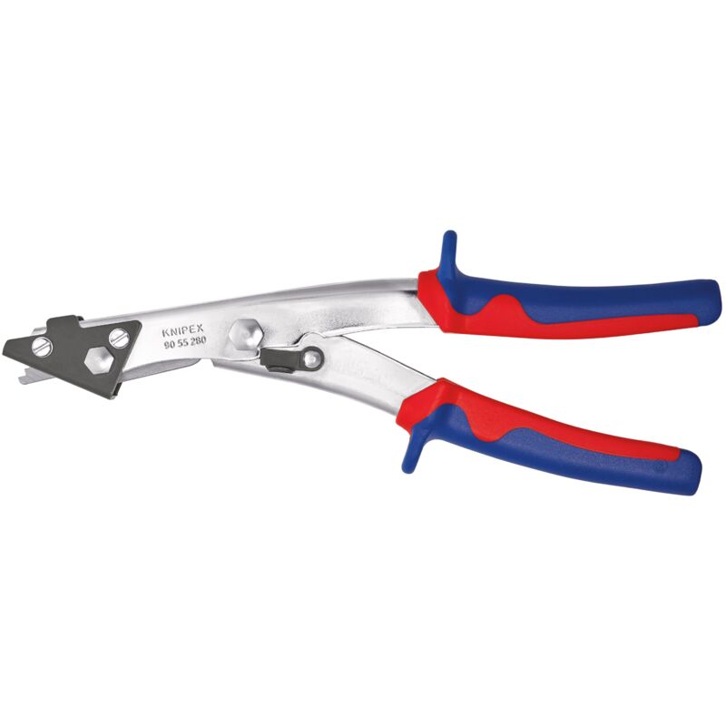 foto del prodotto knipex 90 55 280 roditrice a testa piana rivestiti in materiale bicomponente nichelate 280 mm