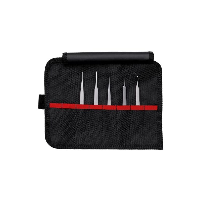 foto del prodotto knipex 92 00 02 set di pinzette di precisione 5 pz.