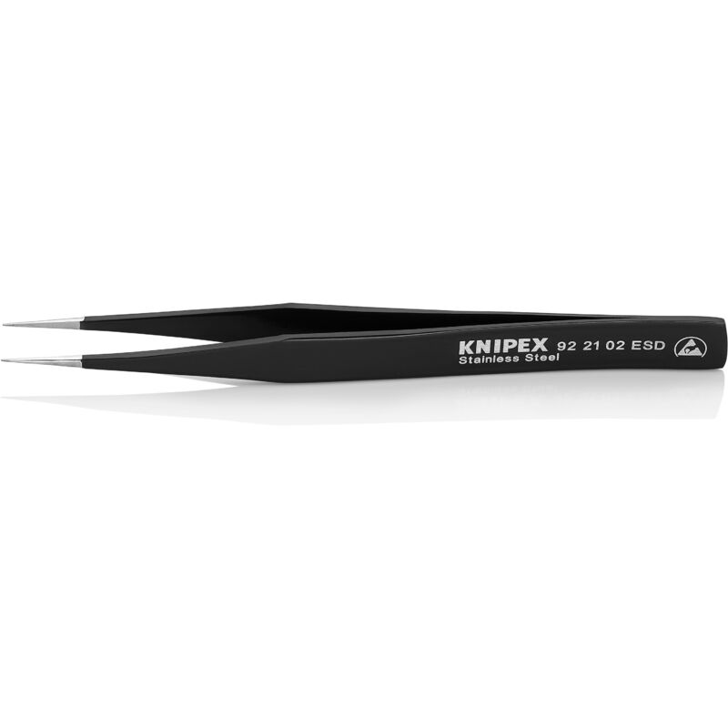 foto del prodotto knipex 92 21 02 esd pinzetta universale esd 128 mm
