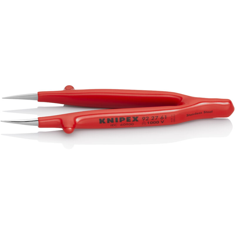 foto del prodotto knipex 92 27 61 pinzetta universale isolati isolate ad immersione 125 mm