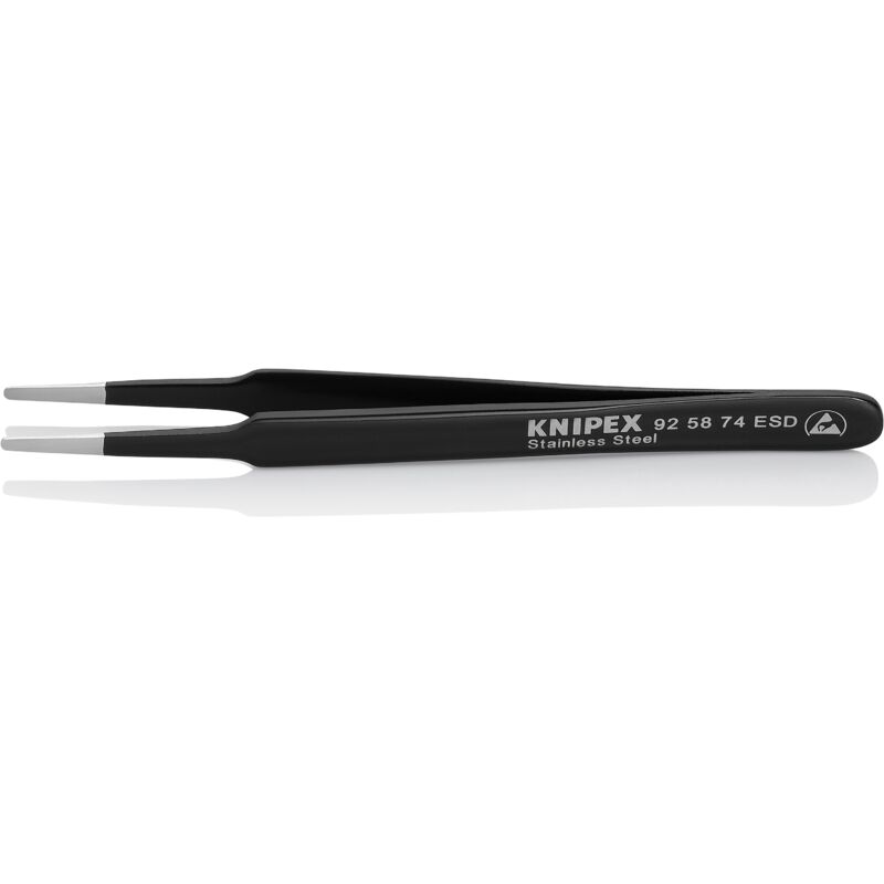 foto del prodotto knipex 92 58 74 esd pinzetta universale esd 118 mm