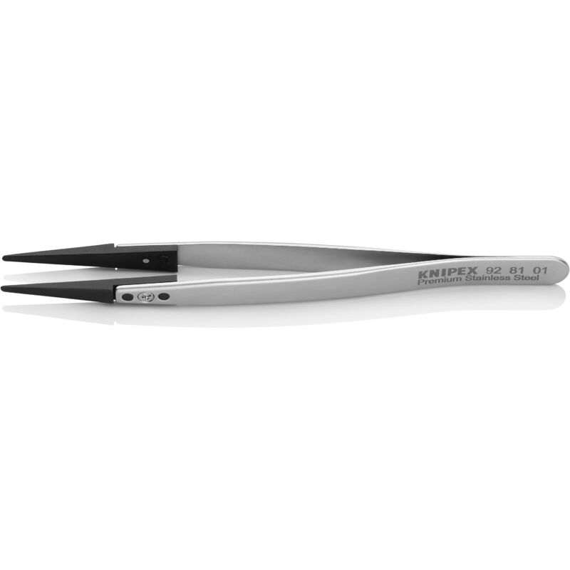 foto del prodotto knipex 92 81 01 pinzetta con punte intercambiabili esd 130 mm
