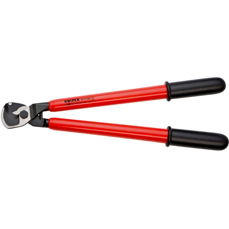 foto del prodotto knipex 95 17 500 cesoia per cavi isolati ad immersione, collaudati vde 500 mm