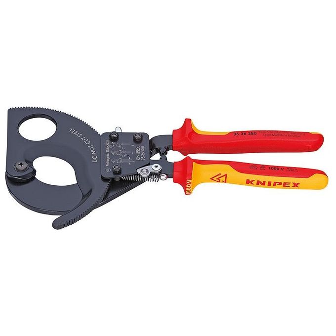 foto del prodotto knipex 95 36 280 tagliacavi tagliacavi manuale