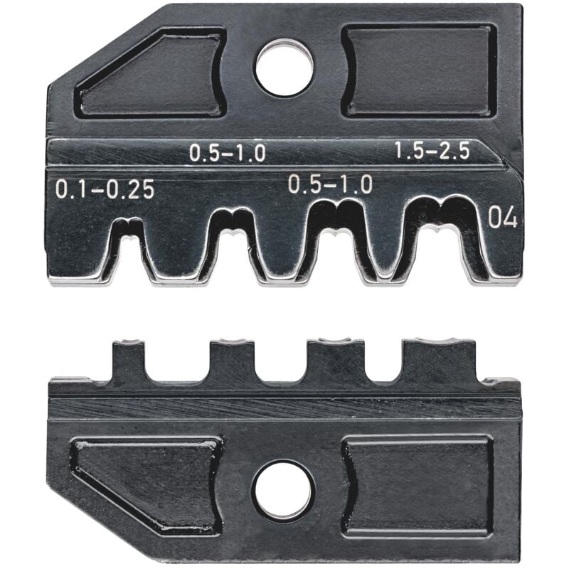 foto del prodotto knipex 97 49 04 matrice di crimpaggio per connettori a spina non isolati 2,8 4,8 mm