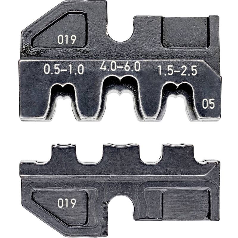 foto del prodotto knipex 97 49 05 matrice di crimpaggio spina aperta non isolata adatto per larghezza spina 2.8 6.3 mm 0.5 fino a 6 mm a