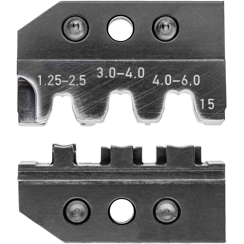 foto del prodotto knipex 97 49 15 matrice di crimpaggio per terminali a linguetta e connettori non isolati