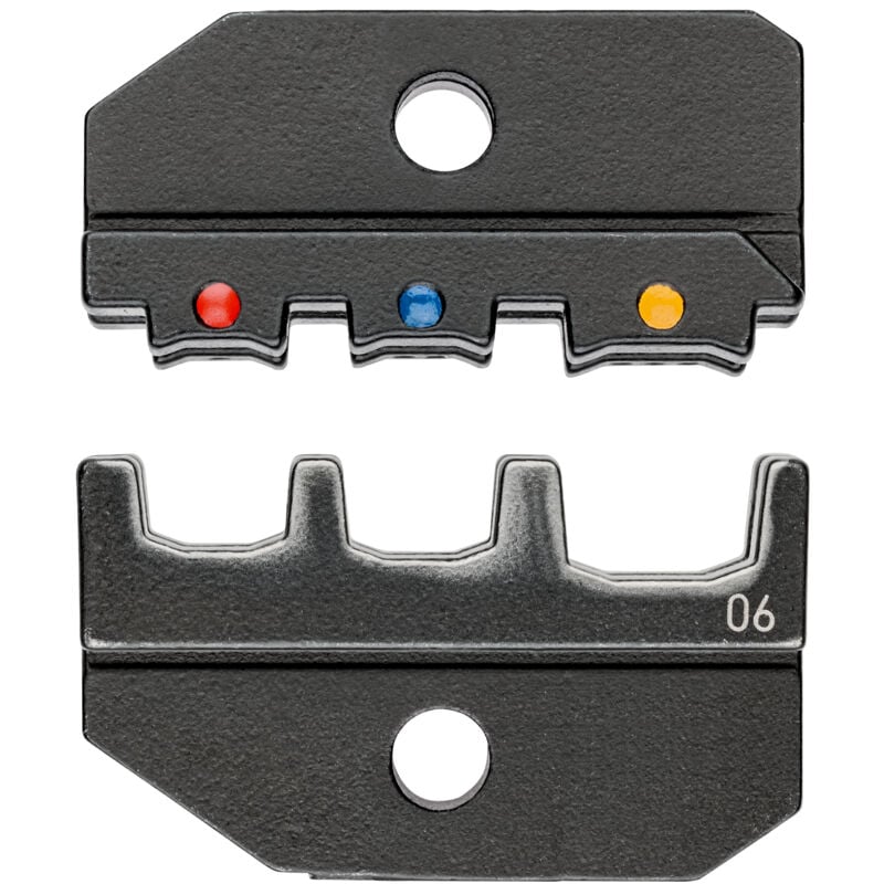 foto del prodotto knipex - 97 49 60 matrice di crimpaggio contatti torniti adatto per hts harting 0.14 fino a 4 mm adatto per marchio p