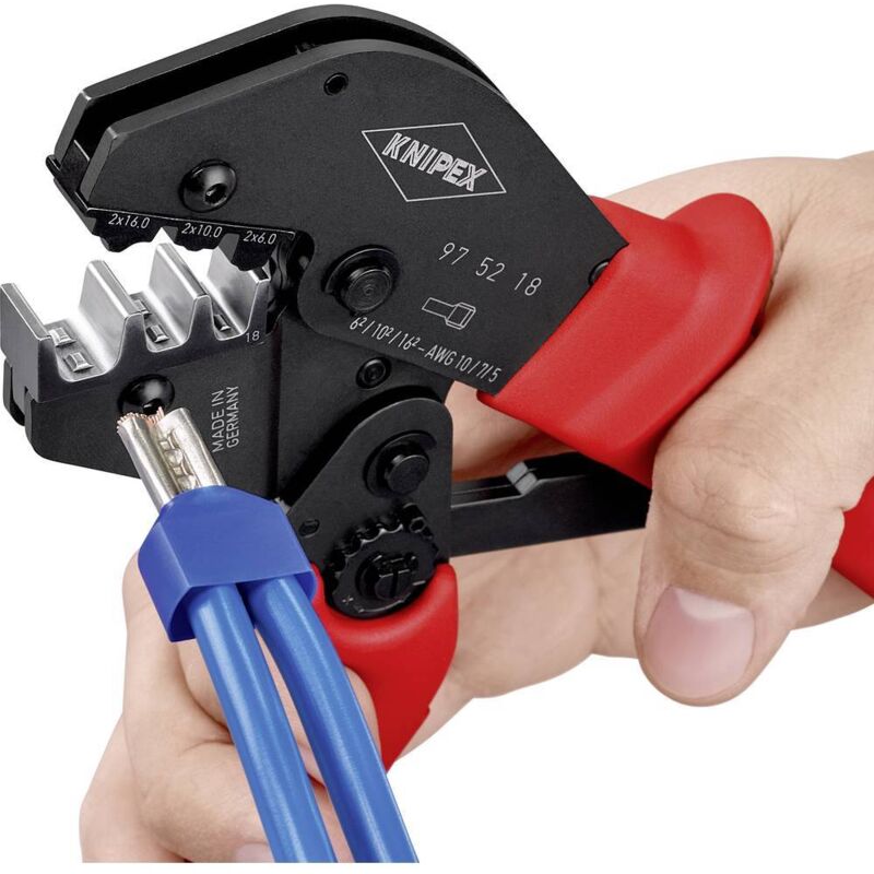 foto del prodotto knipex 97 52 18 pinza crimpatrice