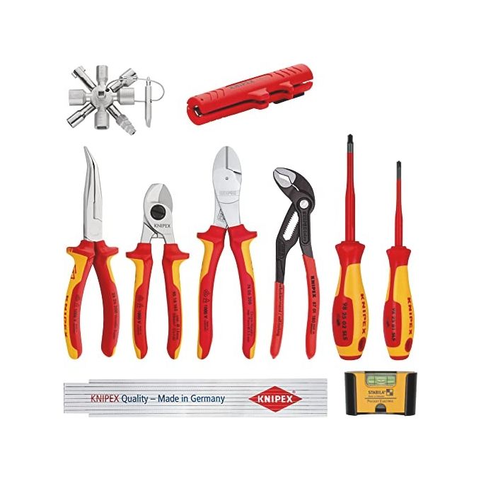foto del prodotto knipex assortimento di ampliamento elettro 1