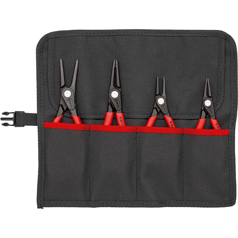 foto del prodotto knipex assortimento di pinze per anelli di sicurezza 4 pezzi confezione self service blister 00 19 57