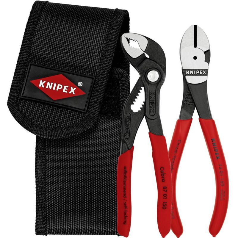 foto del prodotto knipex kit pinze officina e meccanica 2 parti 00 20 72 v02