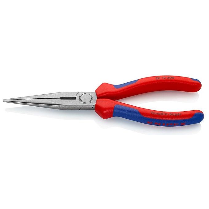 foto del prodotto knipex pinza a becchi semitondi con tronchese 200mm
