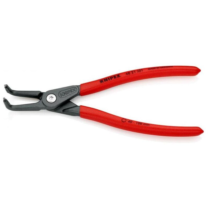 foto del prodotto knipex pinza angolata per anelli di sicurezza interni a fori 40 100