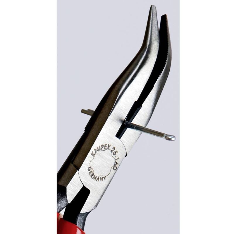 foto del prodotto knipex pinza con becchi mezzotondi angolati 40 elettronica e meccanica di precisione 160 mm 25 21 160