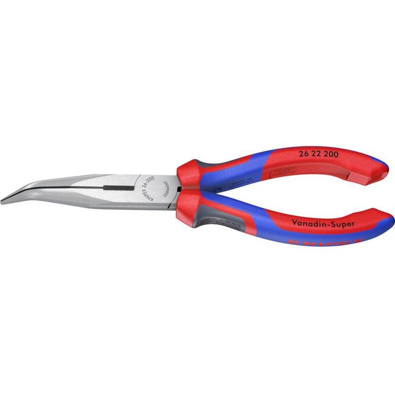 foto del prodotto knipex pinza con becchi mezzotondi angolati 40 officina e meccanica 200 mm 26 22 200