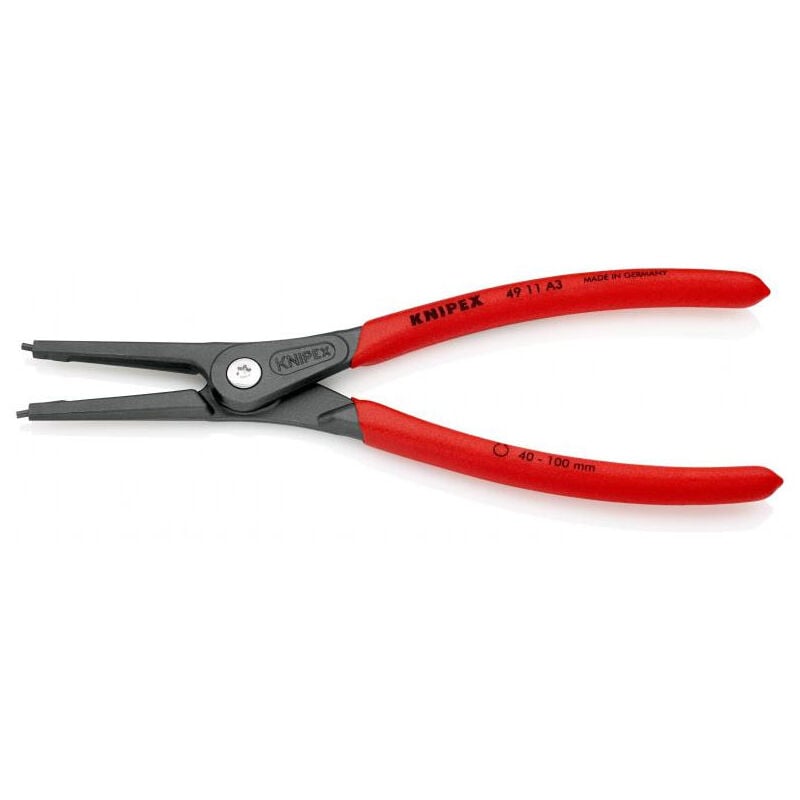 foto del prodotto knipex pinza dritta per anelli di sicurezza esterni su alberi 40 100