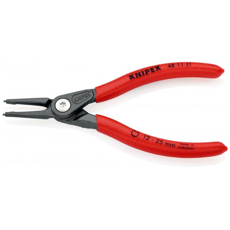 foto del prodotto knipex pinza dritta per anelli di sicurezza interni a fori 12 25