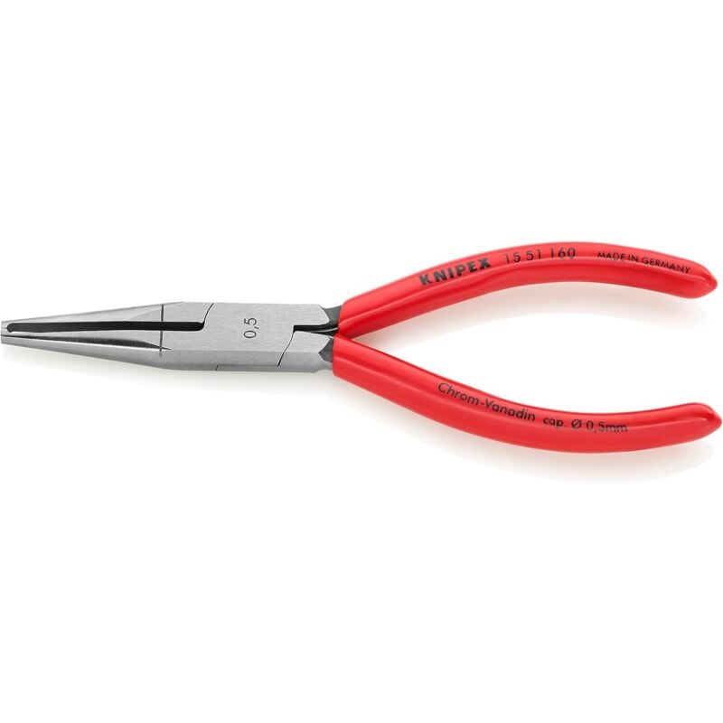 foto del prodotto knipex pinza spelacavi rivestiti in resina sintetica 160 mm 15 51 160