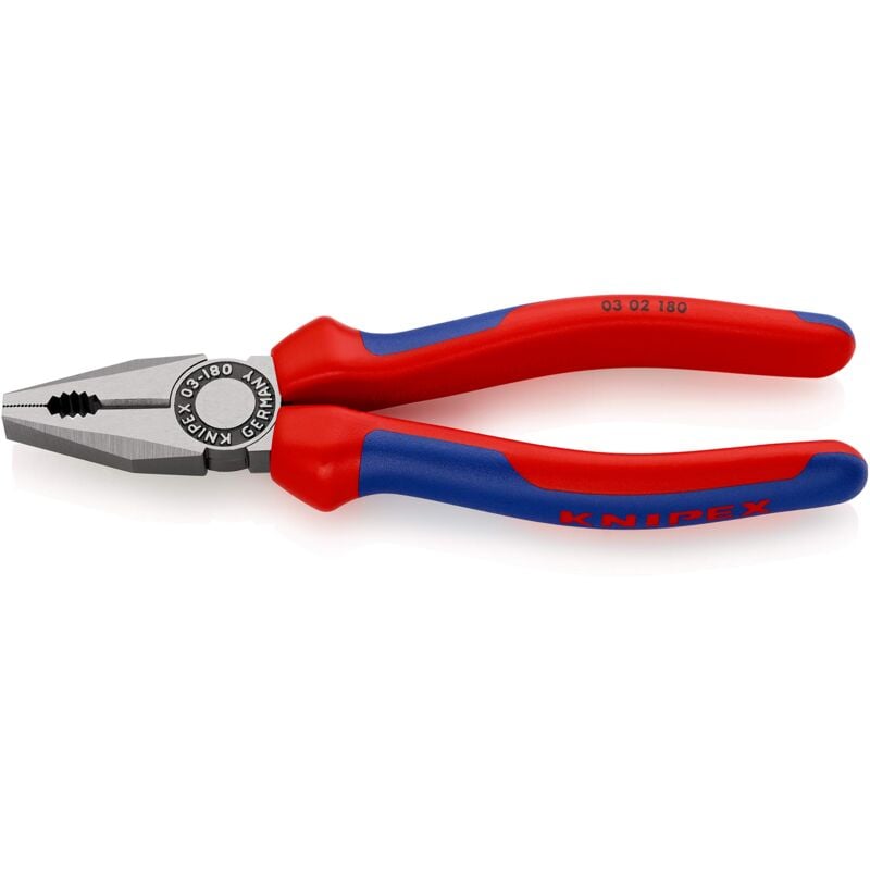 foto del prodotto knipex pinza universale 180 mm 03 02 180 sb confezione self service blister , multicolore