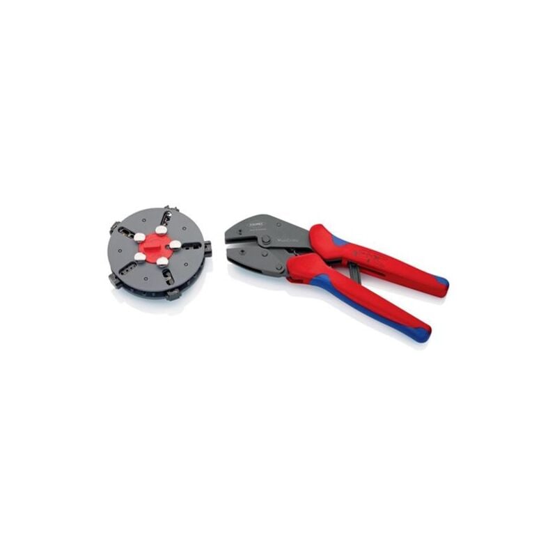 foto del prodotto knipex pinze a crimpare multicrimp lunghezza 250 mm 5 matrici intercambiabili