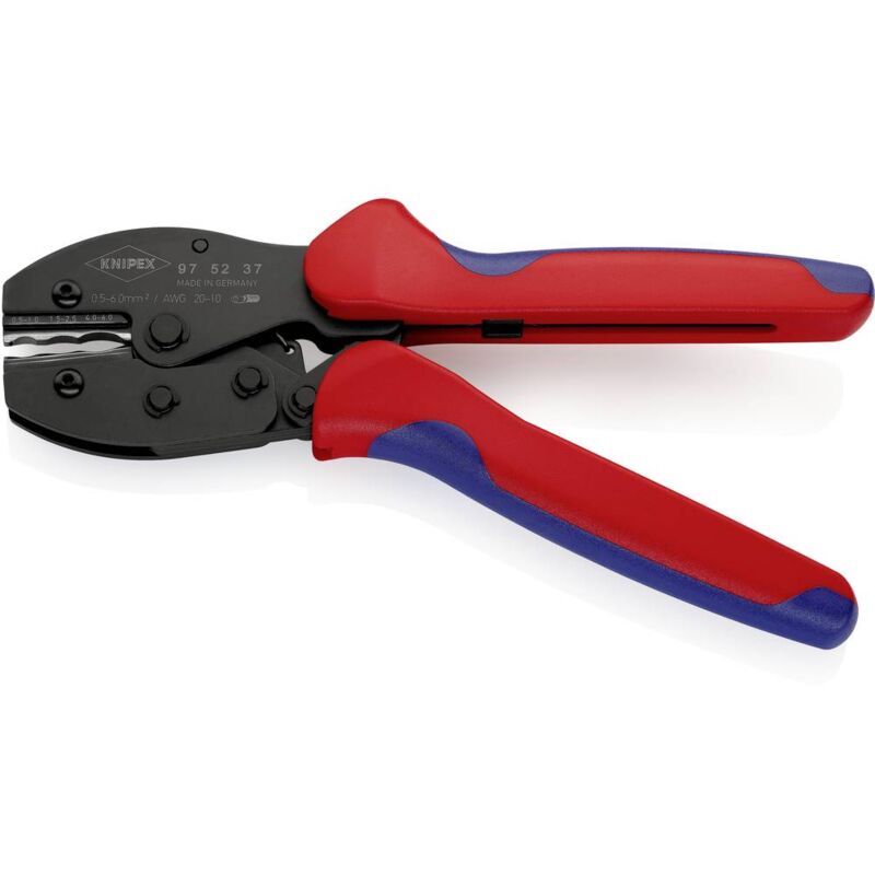 foto del prodotto knipex preciforce 97 52 37 pinza crimpatrice guaina termoretraibile 0.5 fino a 6 mm 
