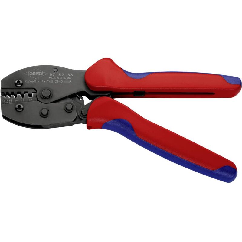 foto del prodotto knipex preciforce 97 52 38 pinza crimpatrice boccola 0.25 fino a 6 mm 