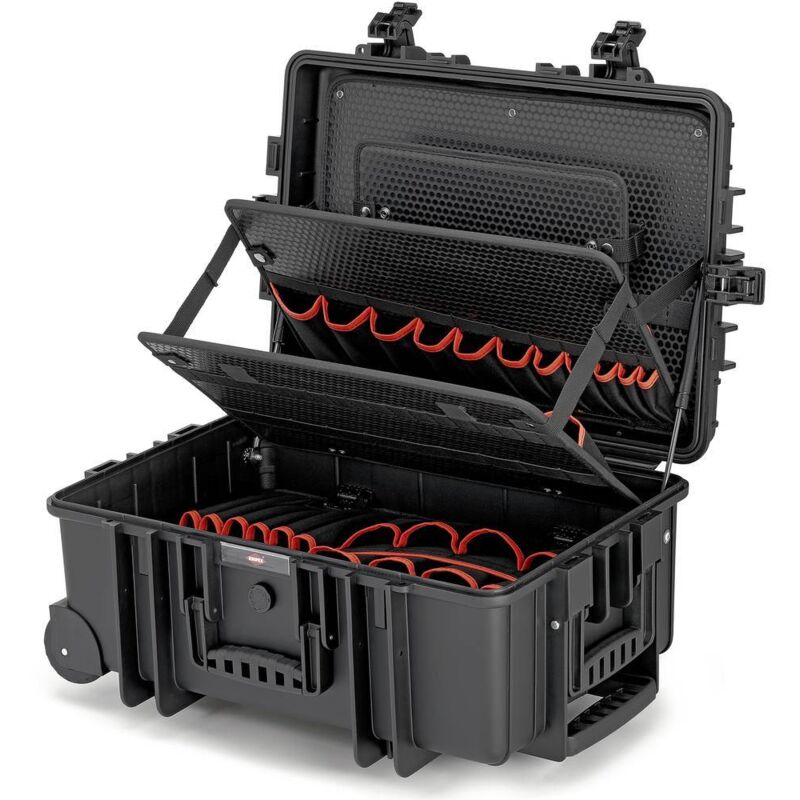 foto del prodotto knipex robust 45 00 21 37 le elettricisti valigetta porta utensili senza contenuto