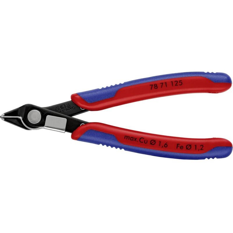 foto del prodotto knipex super knips 78 71 125 elettronica e meccanica di precisione tronchesino di precisione per elettronica senza sfac