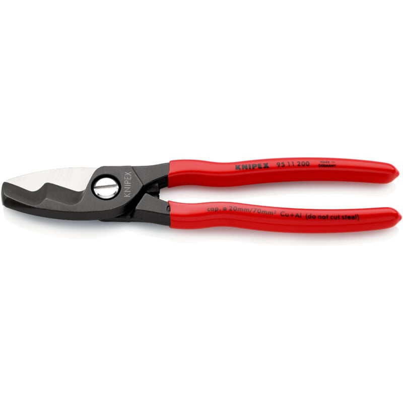 foto del prodotto knipex tagliacavi elettrico 200 mm doppio bordo