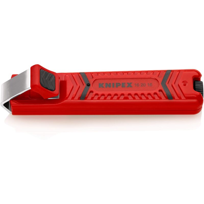 foto del prodotto knipex utensile spelacavi con lama di resistenza corpo in resina sintetica antiurto 130 mm 16 20 16 sb