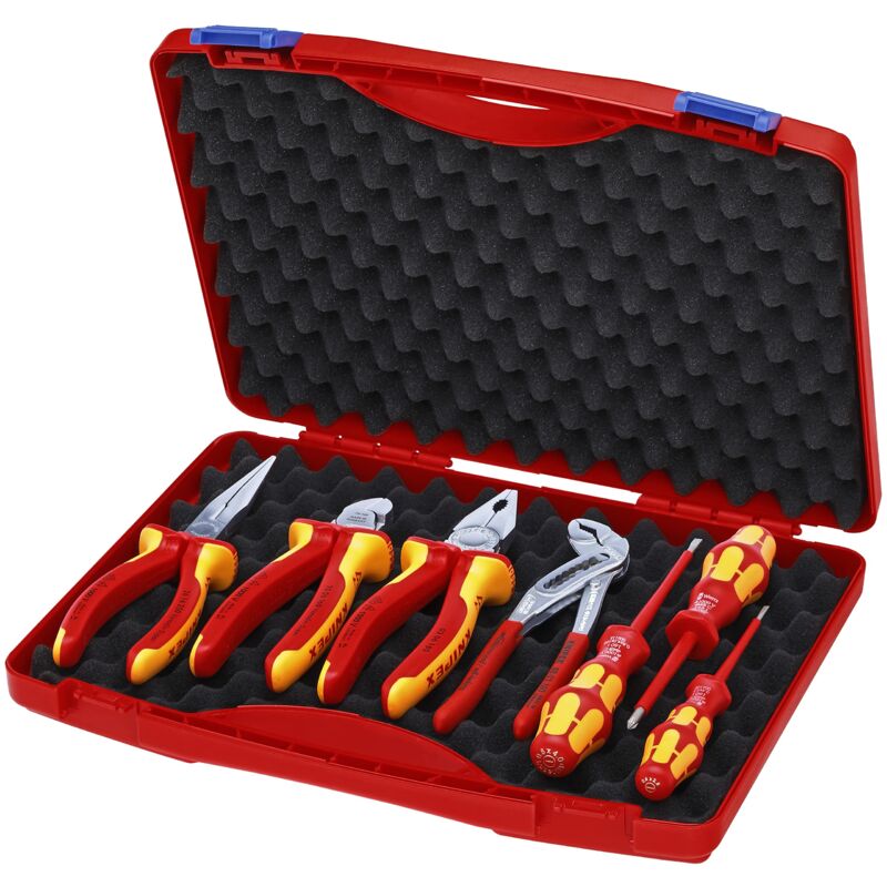 foto del prodotto knipex valigia portautensili red elettro set 2 00 21 15