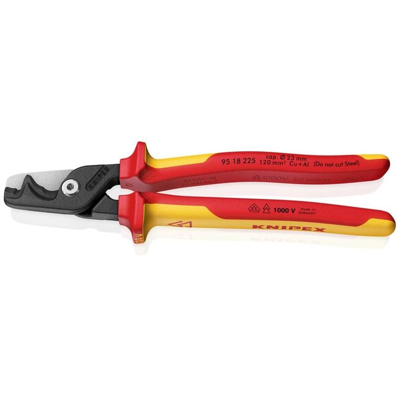 foto del prodotto knipex vde stepcut xl 95 18 225 forbici per cavi