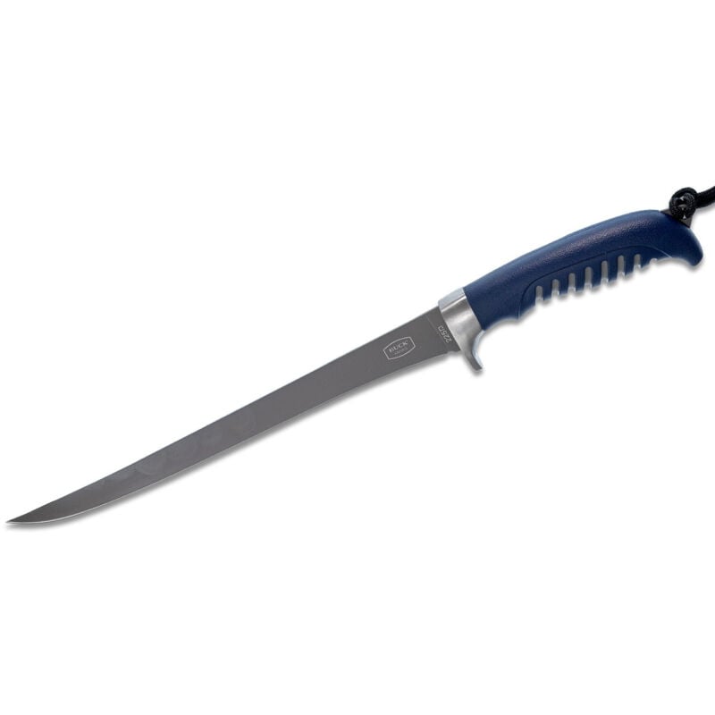 foto del prodotto knives ste 0225bls coltello da filetto silver creek con lama da 9,65 cm in acciaio inox 420j2 rivestita in titanio e manico in gomma. include fodero