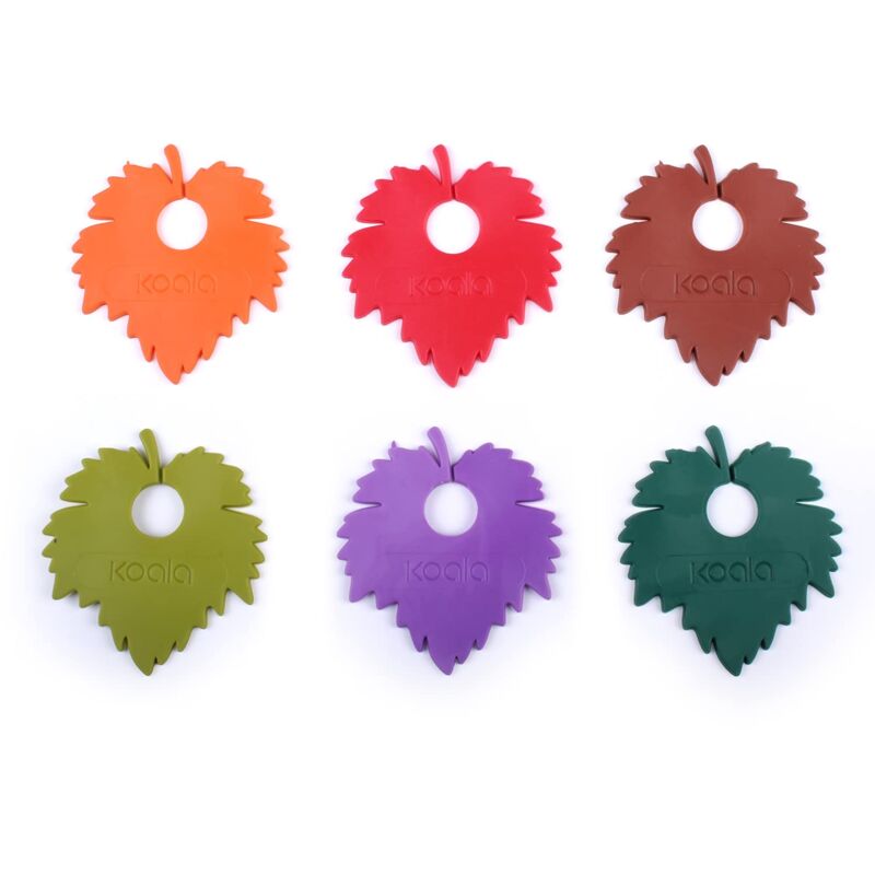 foto del prodotto koala internatioal set 6 identificatori coppe vid tazza, multicolore, peque o
