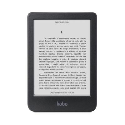 foto del prodotto kobo ebook reader ebookreader clara bw black schwarz n365 ku bk k ep 