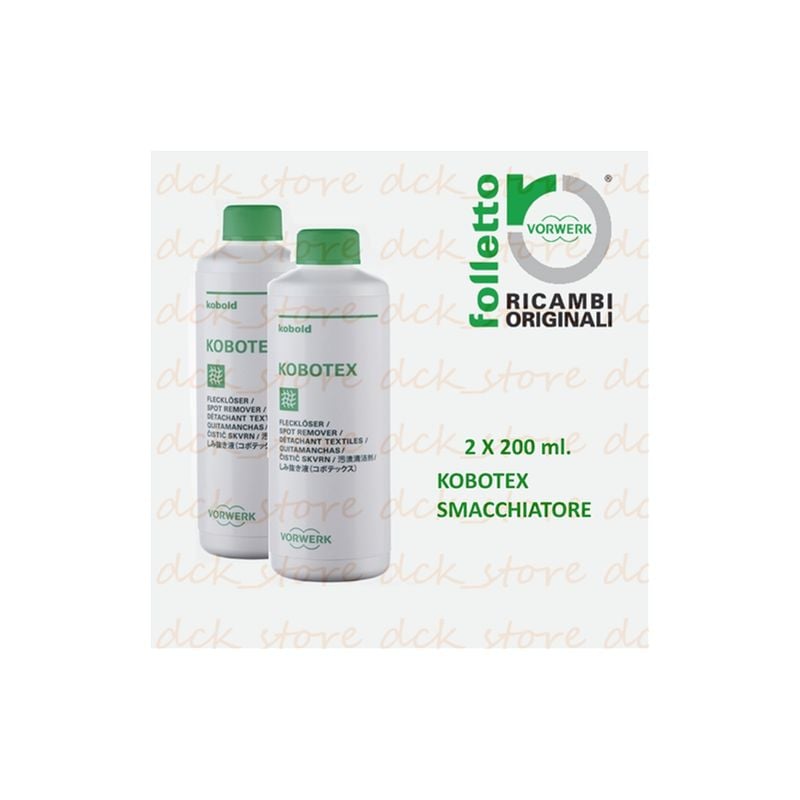 foto del prodotto kobotex folletto vorwerk smacchiatore 2 x 200 ml originale