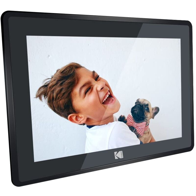foto del prodotto kodak photo frame digital wi fi rcf106 10 black 10 inch