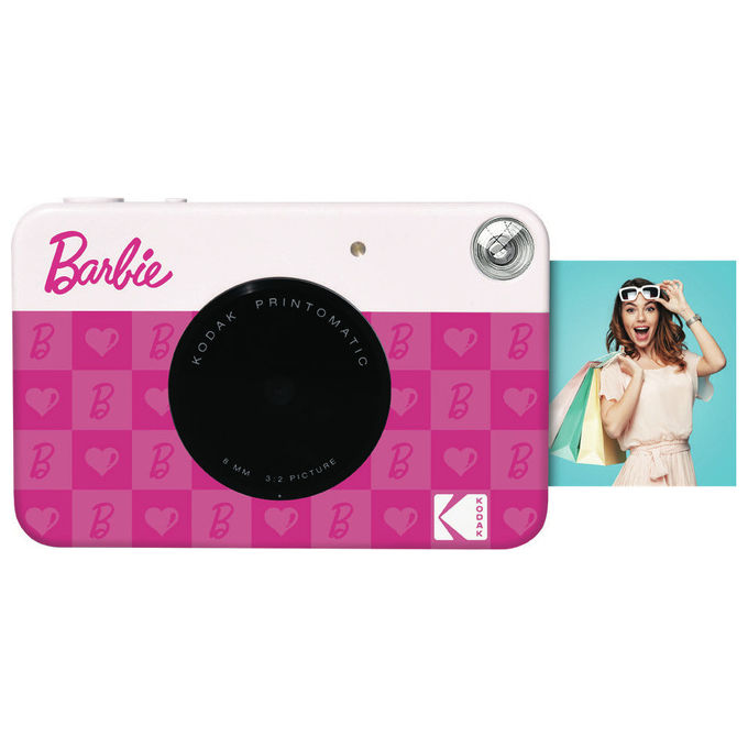 foto del prodotto kodak printomatic fotocamera istantanea bianco giallo